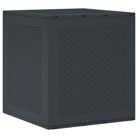 Aufbewahrungsbox Anthrazit 55 x 53 x 57 cm Polypropylen