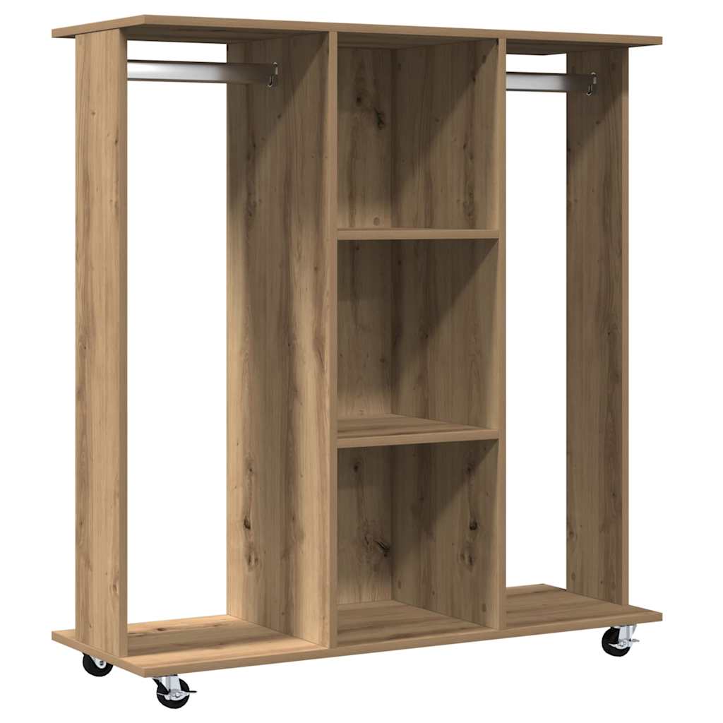 Armoire chêne Artisan 102 x 38 x 110 cm en bois d'ingénierie