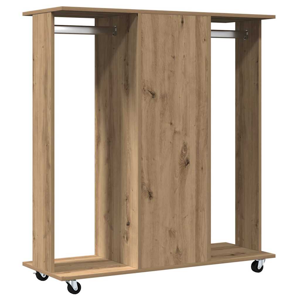 Armoire chêne Artisan 102 x 38 x 110 cm en bois d'ingénierie