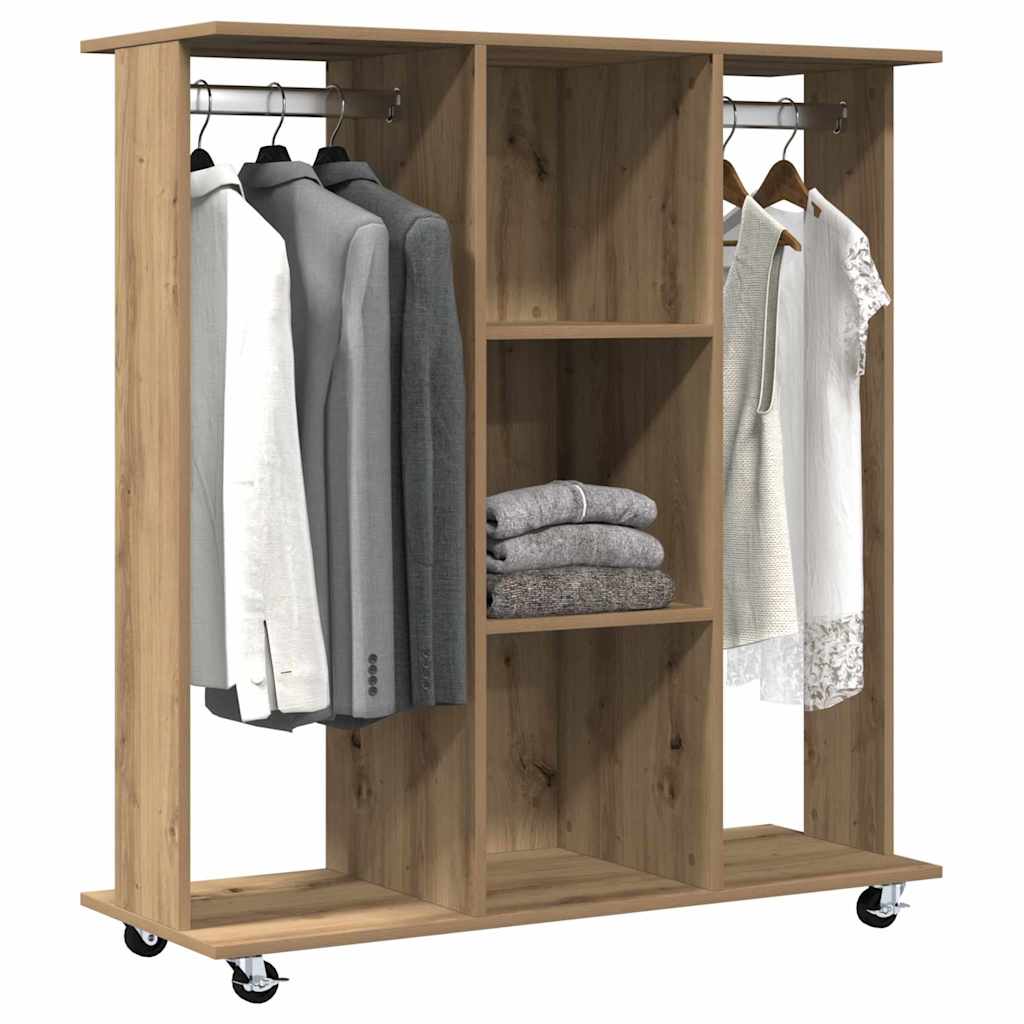Armoire chêne Artisan 102 x 38 x 110 cm en bois d'ingénierie