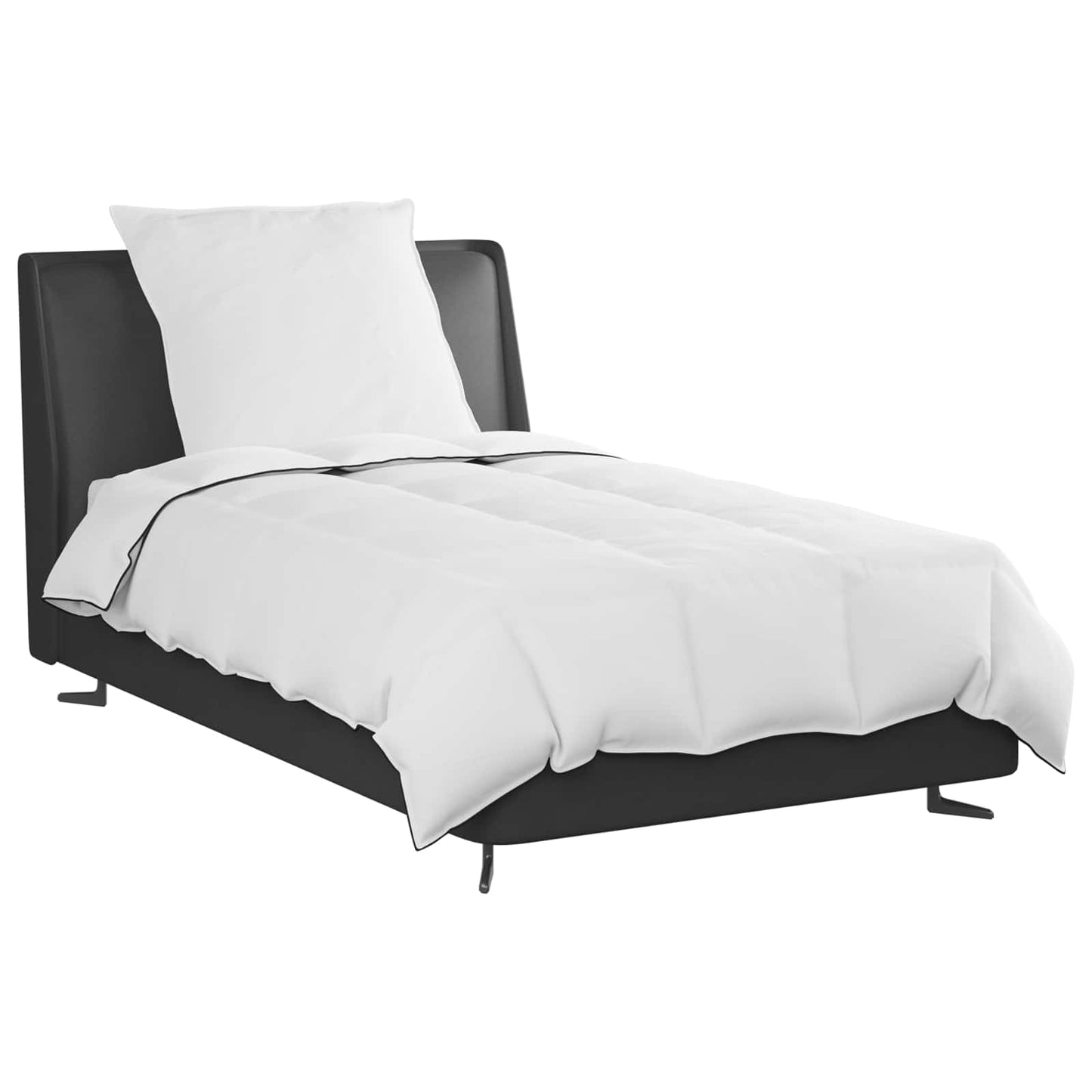 Winter Duvet with Pillow 2 pcs White Down Feather