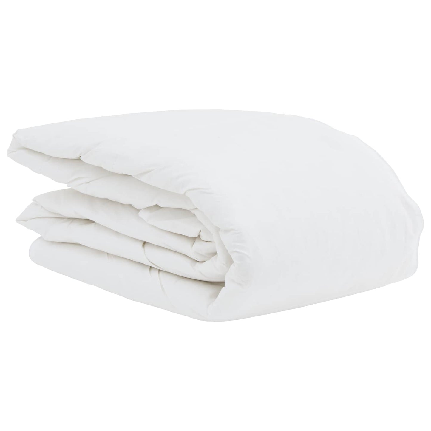 Sommerdecke mit Kissen 2 pcs Weiß Daunenfeder