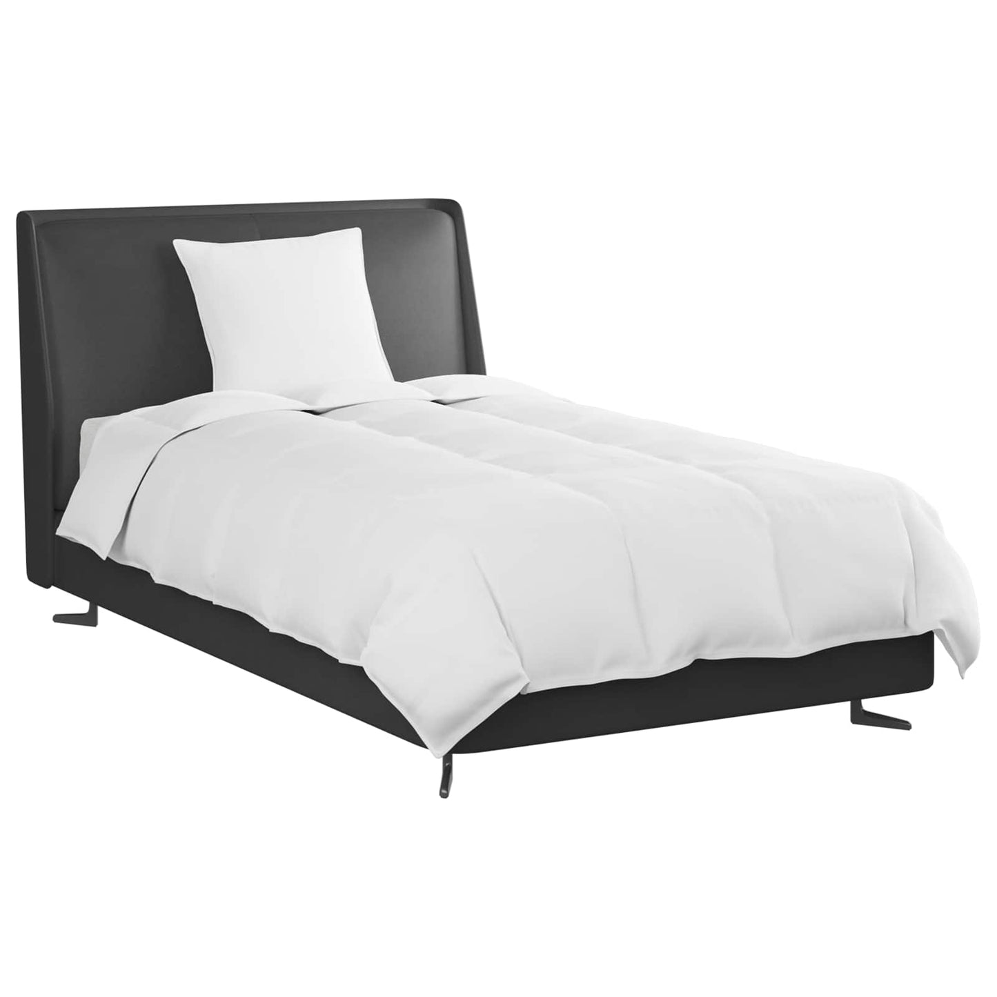 Winter Duvet with Pillow 2 pcs White Down Feather