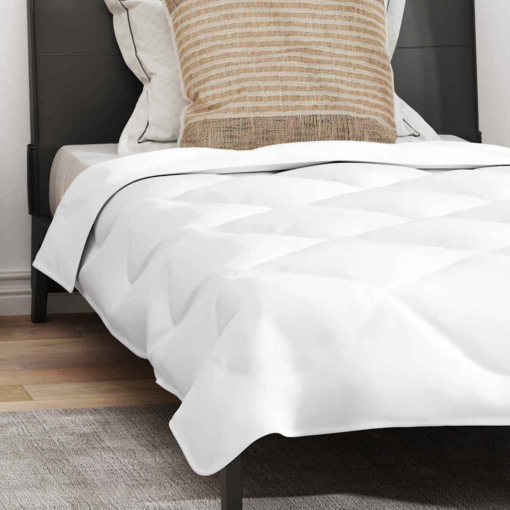 Sommerdecke mit Kissen 2 pcs Weiß Mikrofaser