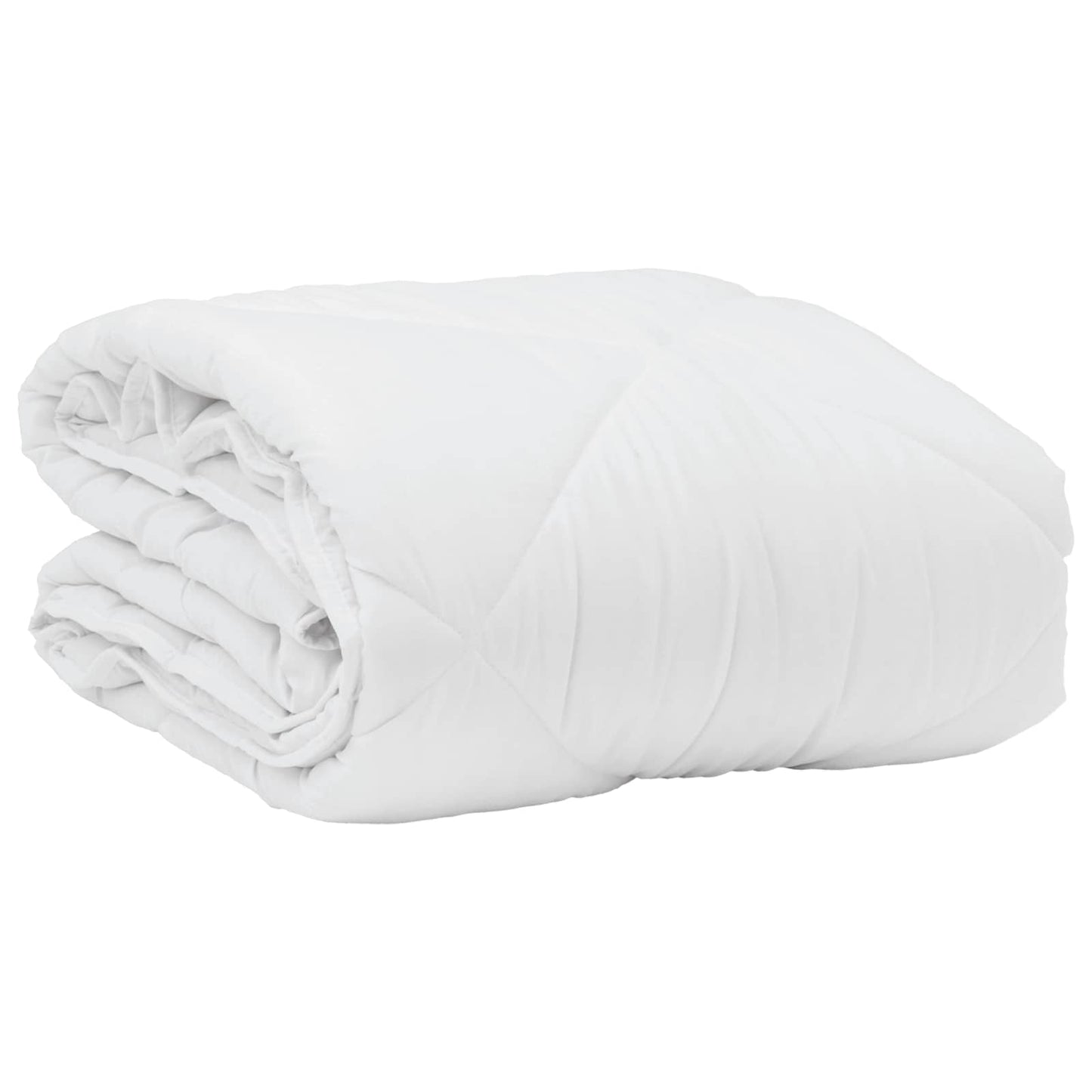 Summer Duvet with Pillows 2 pcs White Microfiber
