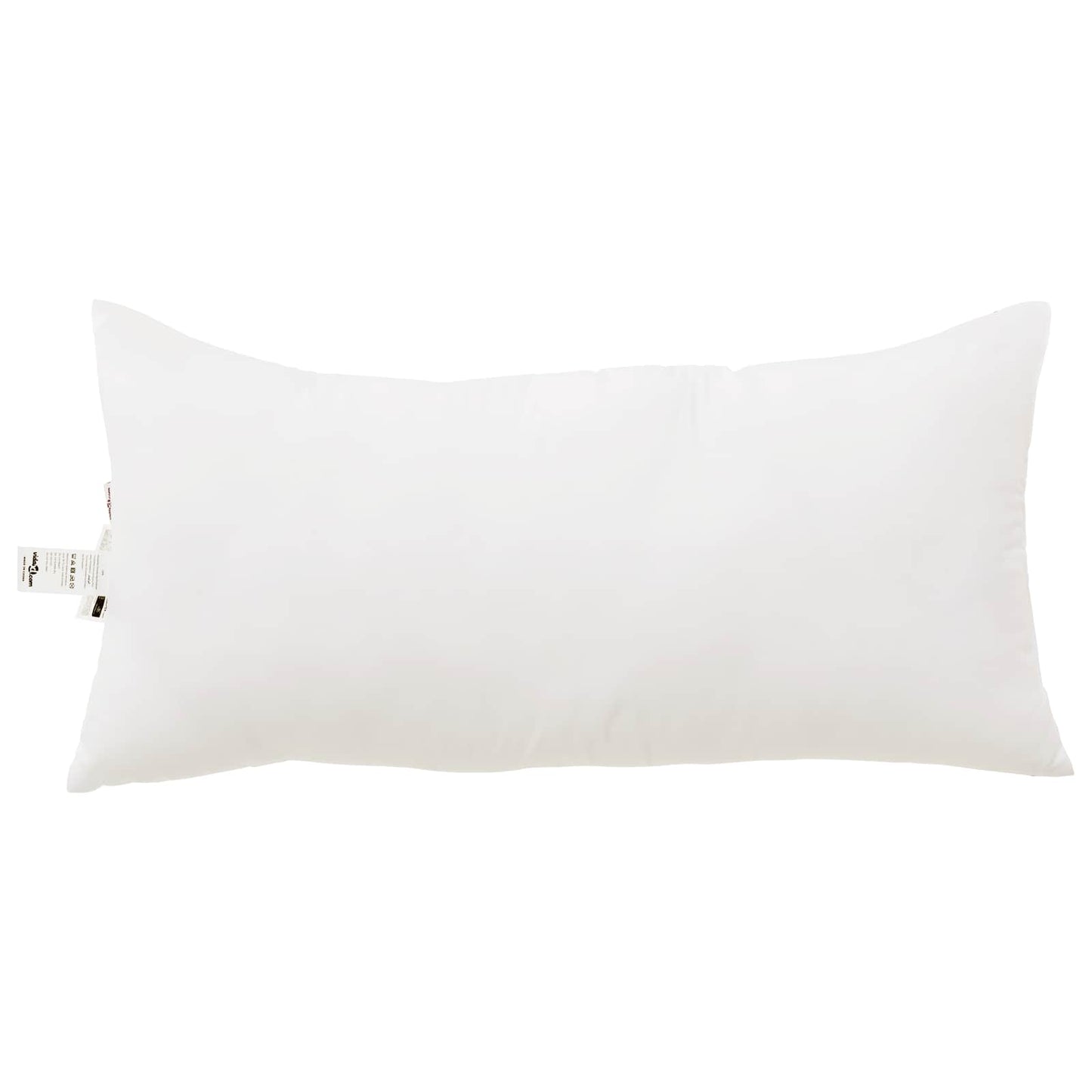 Sommerdecke mit Kissen 2 pcs Weiß Mikrofaser