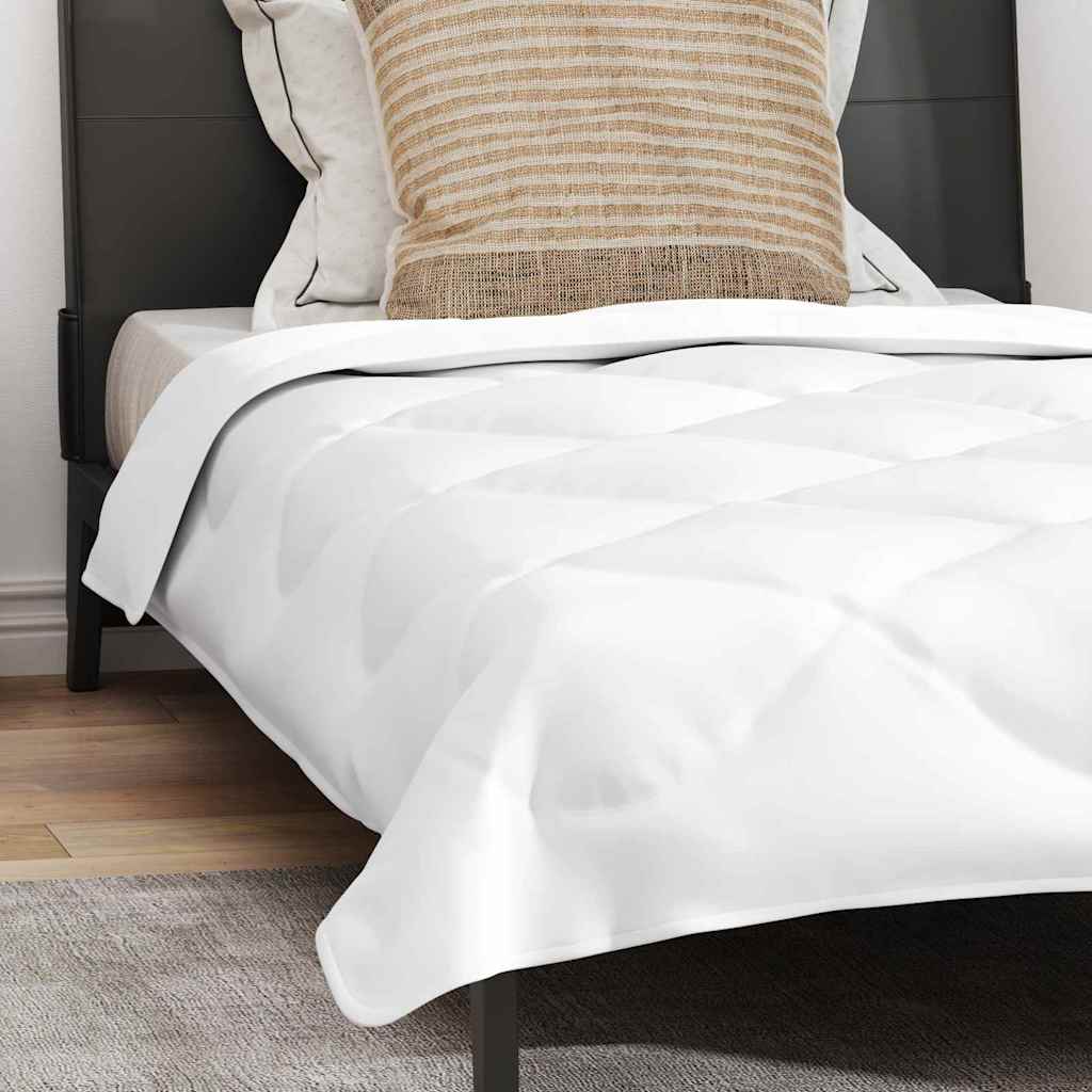 All-season duvet with pillows 2 pcs White Microfiber