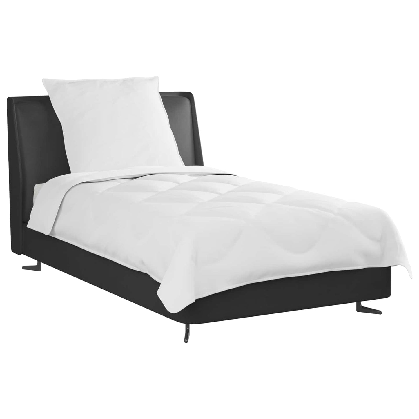 All-Season Duvet with Pillows, 2 pcs, White Microfiber