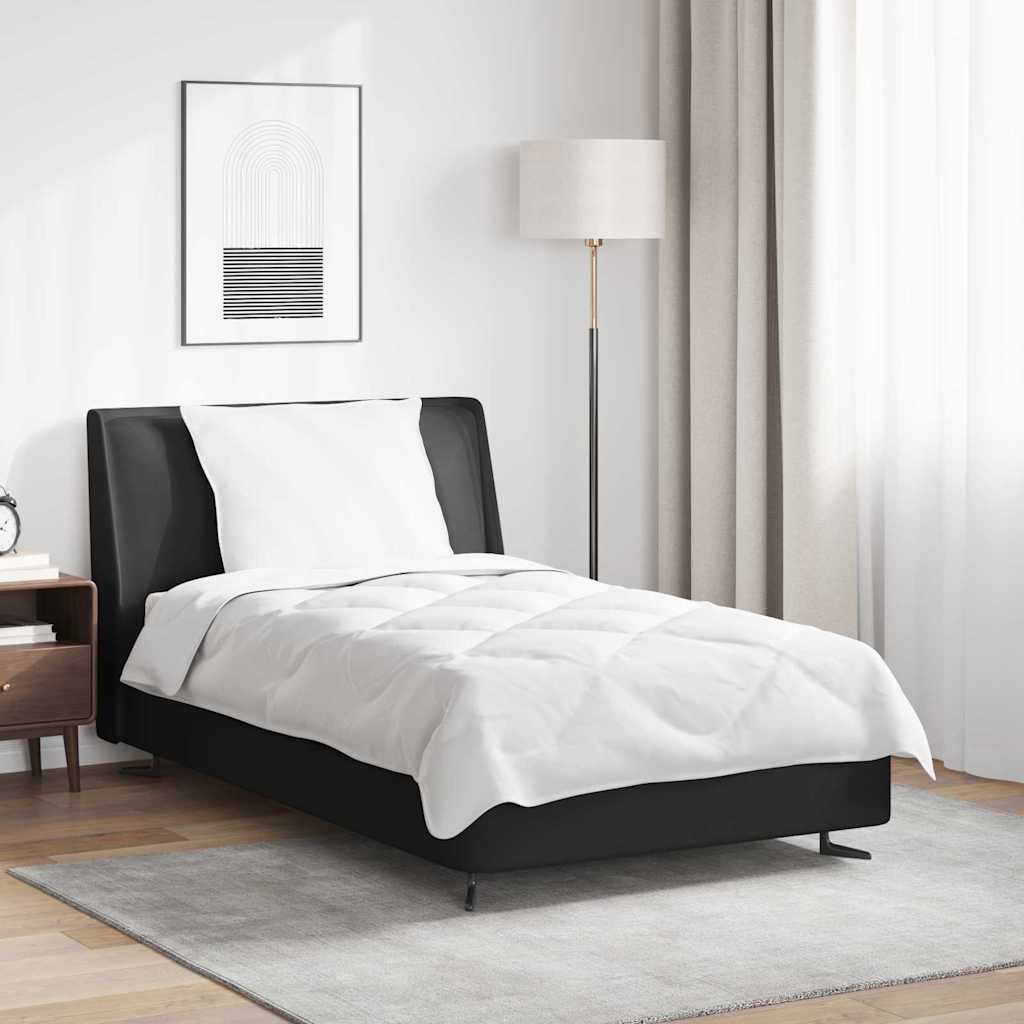Duvet with pillows 2 pcs White Microfiber