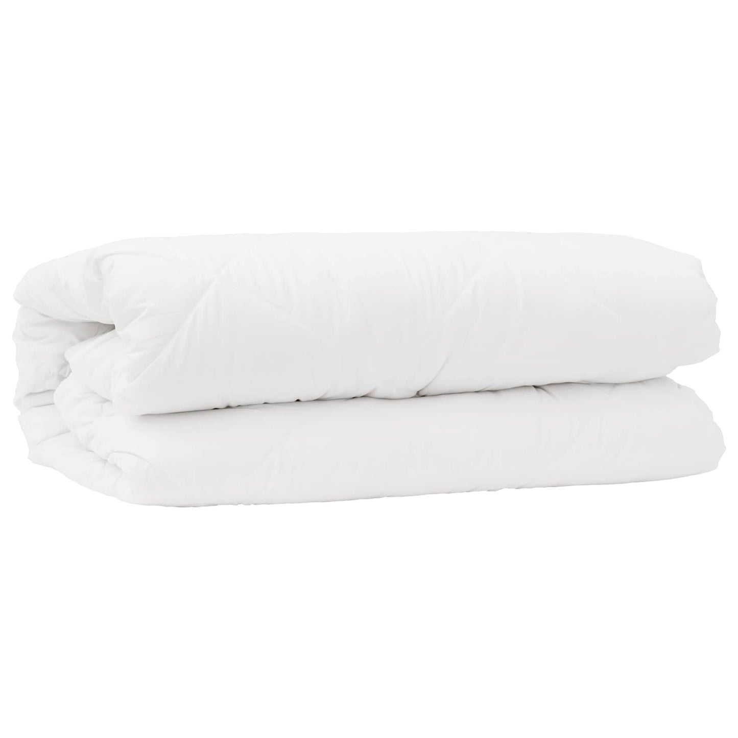 Duvet Cover Set with Pillowcases 2 pcs White Microfiber