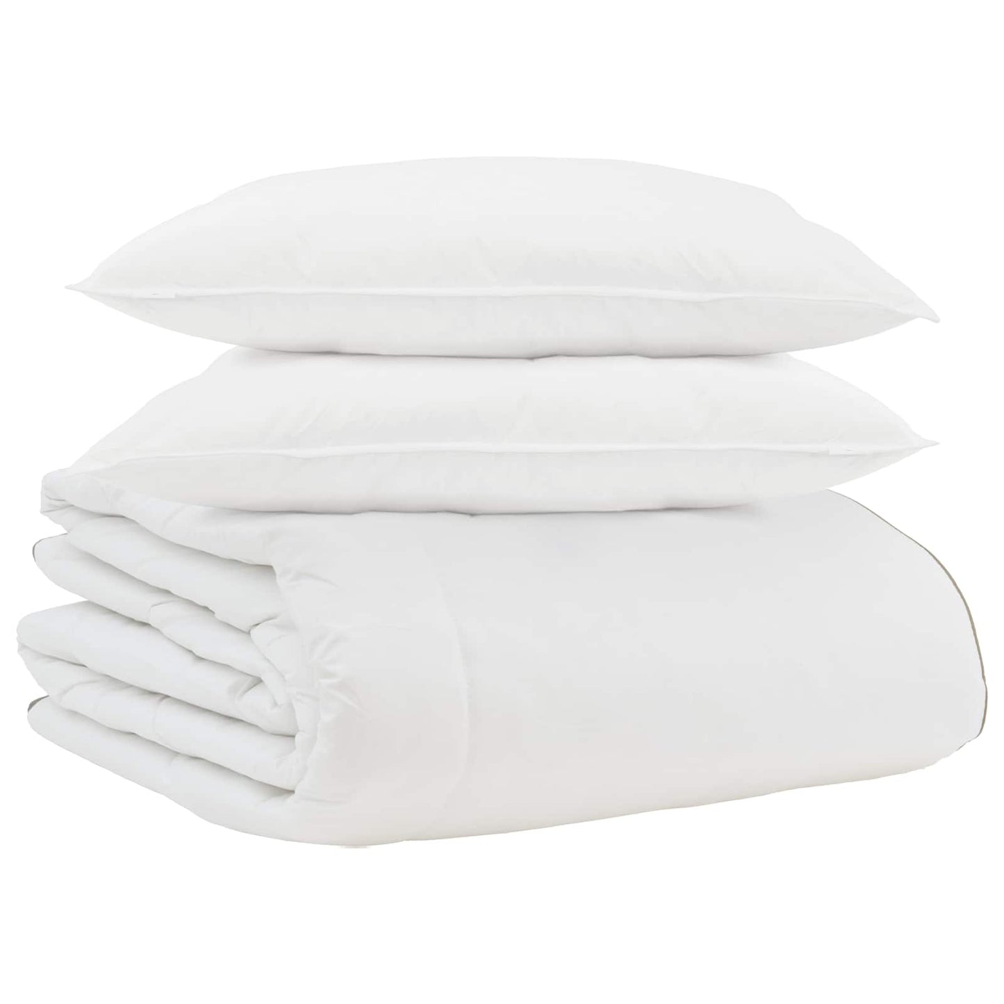 Winter duvet with pillow 3 pcs White Down Feather