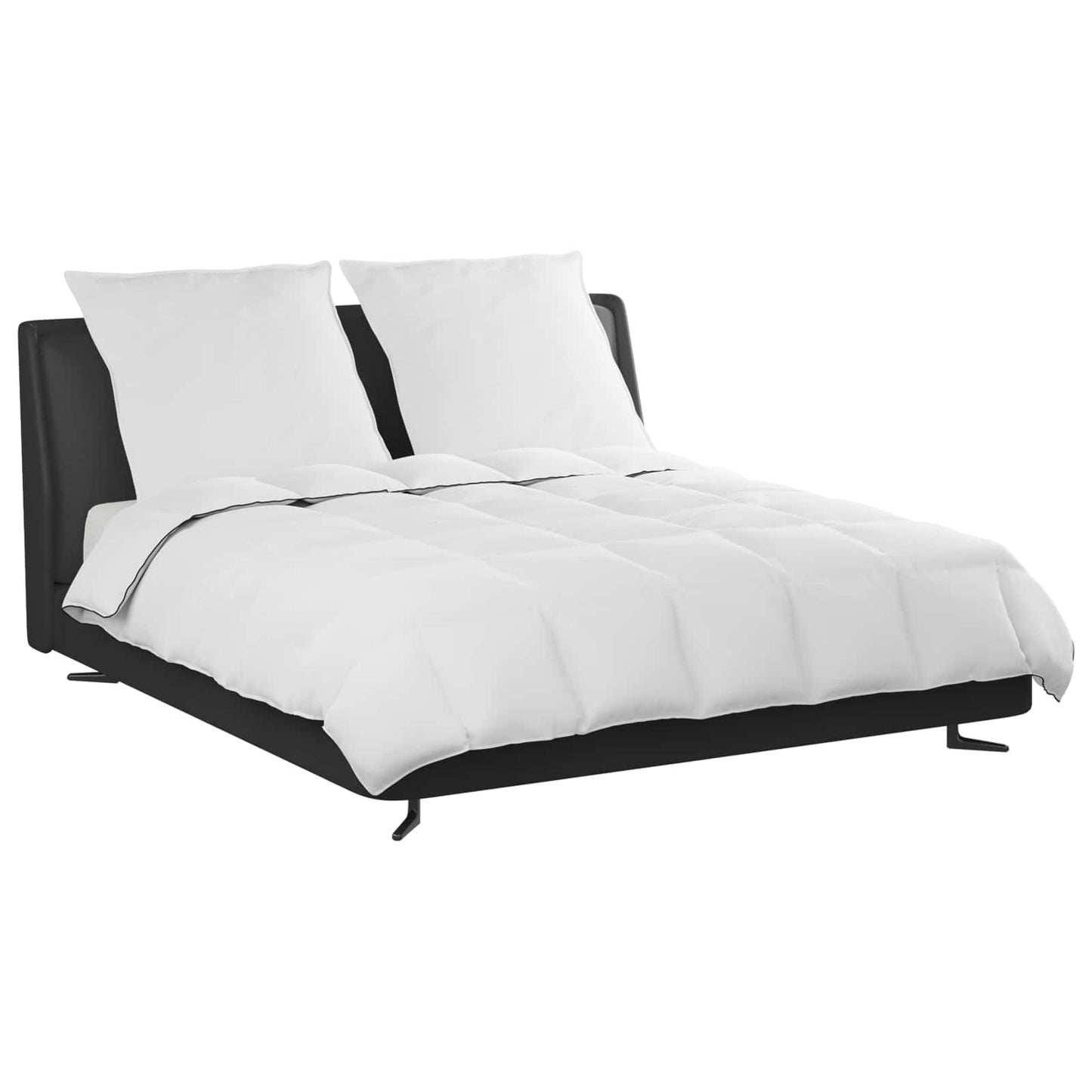 Winter Duvet with Pillow 3 pcs White Down Feather