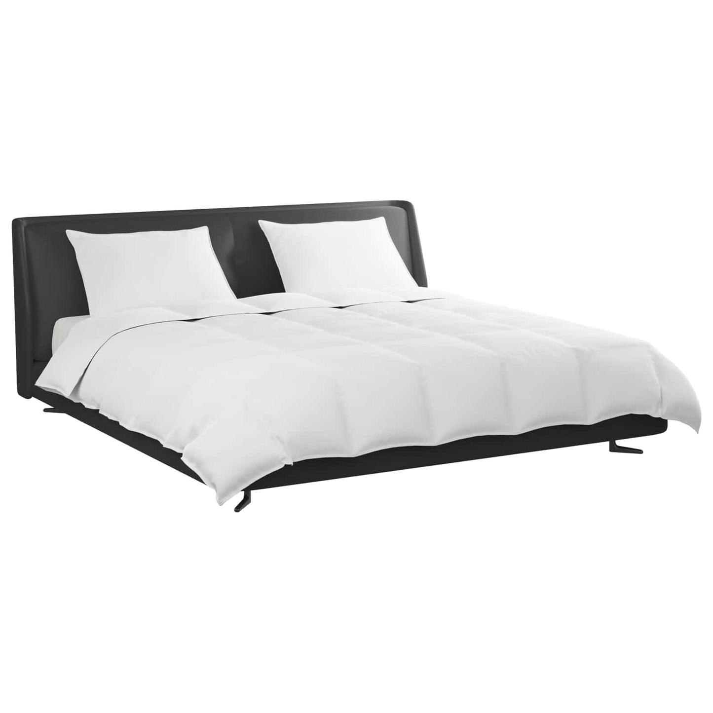 Duvet Set with Pillow 3 pcs White Down Feather