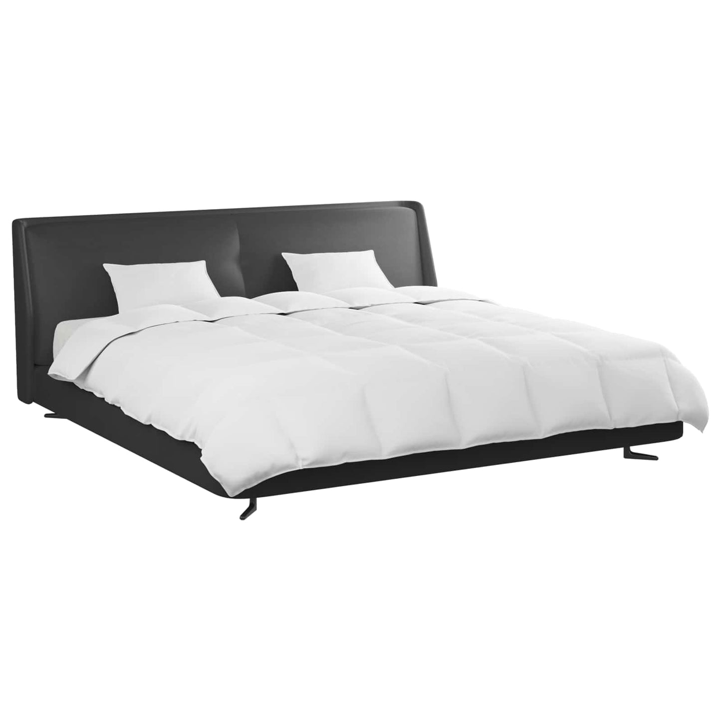 Duvet Set with Pillow 3 pcs White Down Feather