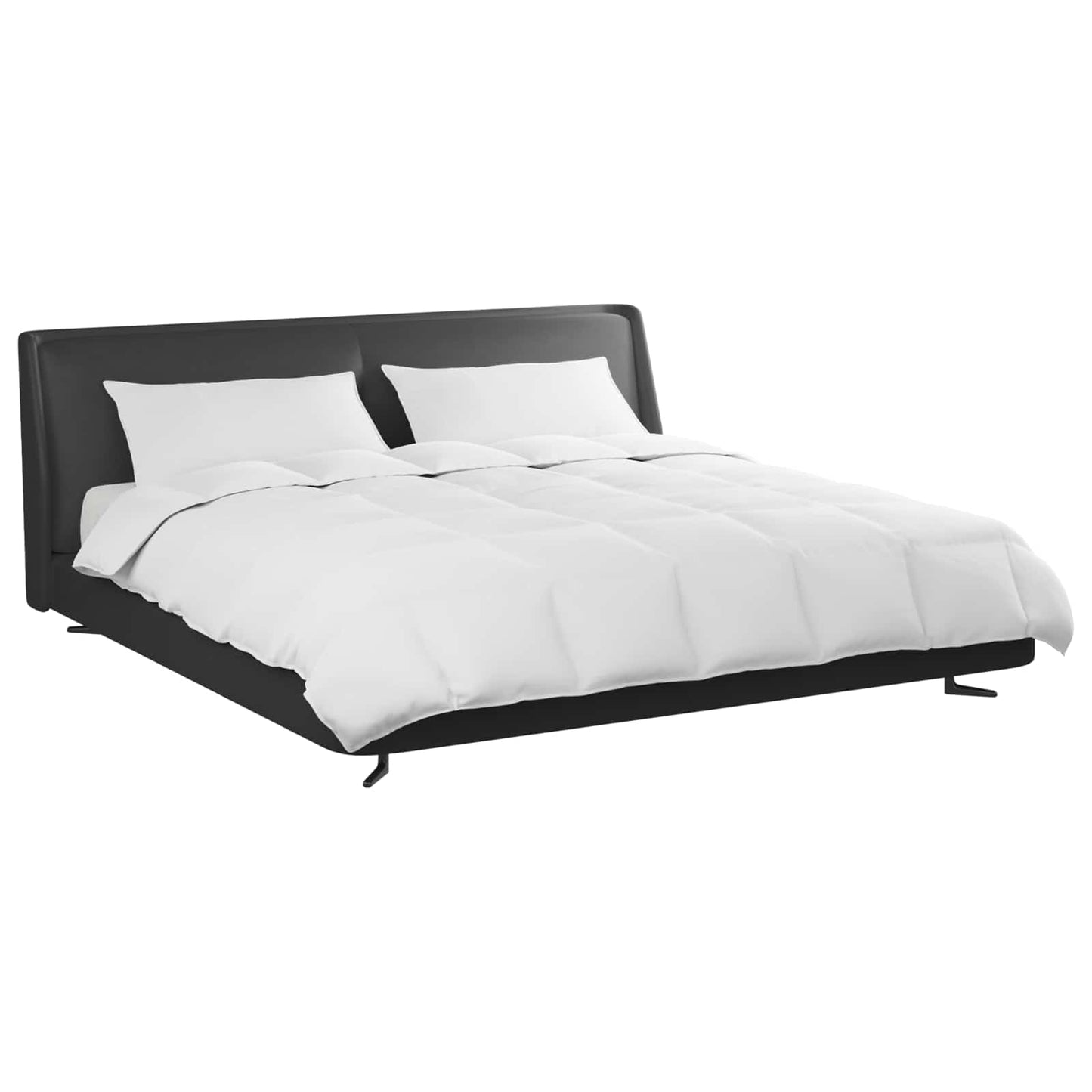 Duvet Set with Pillow 3 pcs White Down Feather