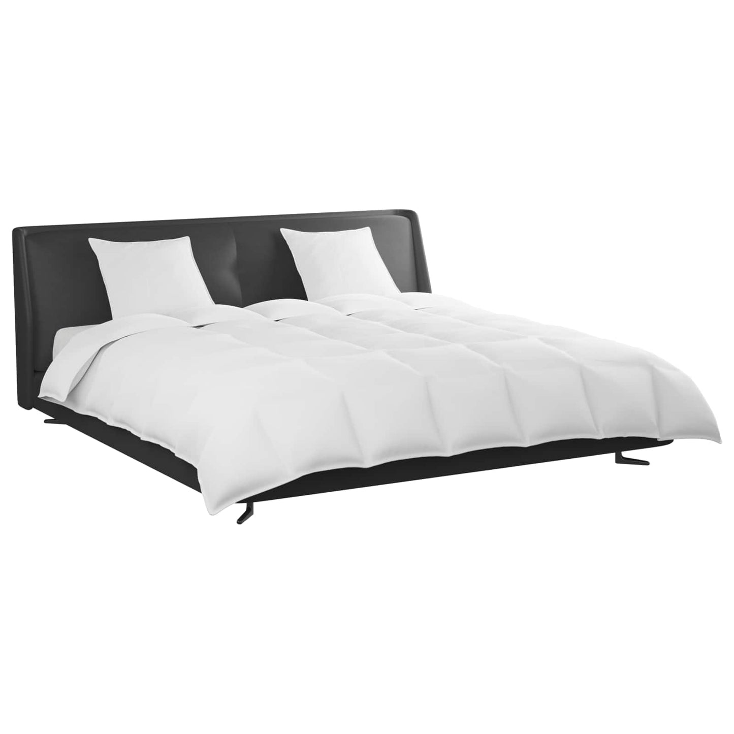 Duvet Set with Pillow 3 pcs White Down Feather