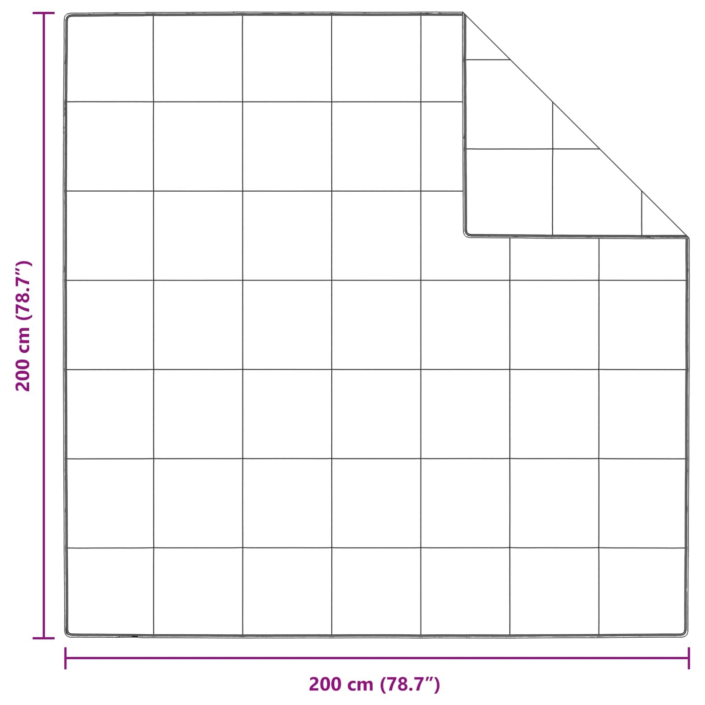 Parure de lit avec oreiller 3 pièces Blanc Plumes