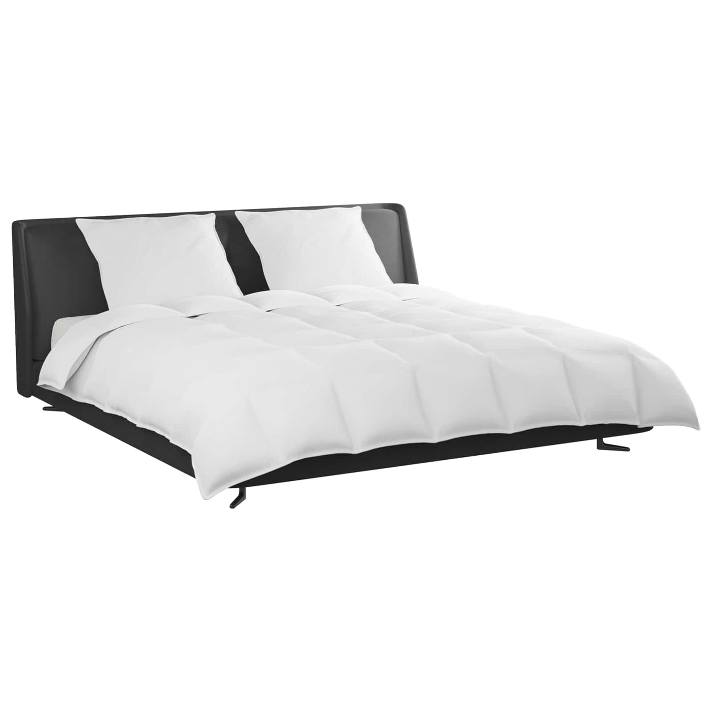 Duvet Set with Pillow 3 pcs White Down Feather