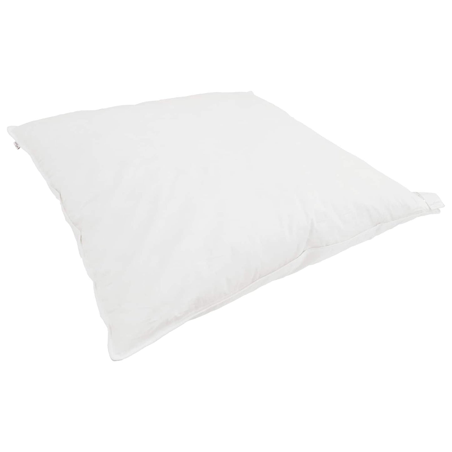 Ensemble housse de couette avec oreillers 3 pcs Blanc Plume de duvet