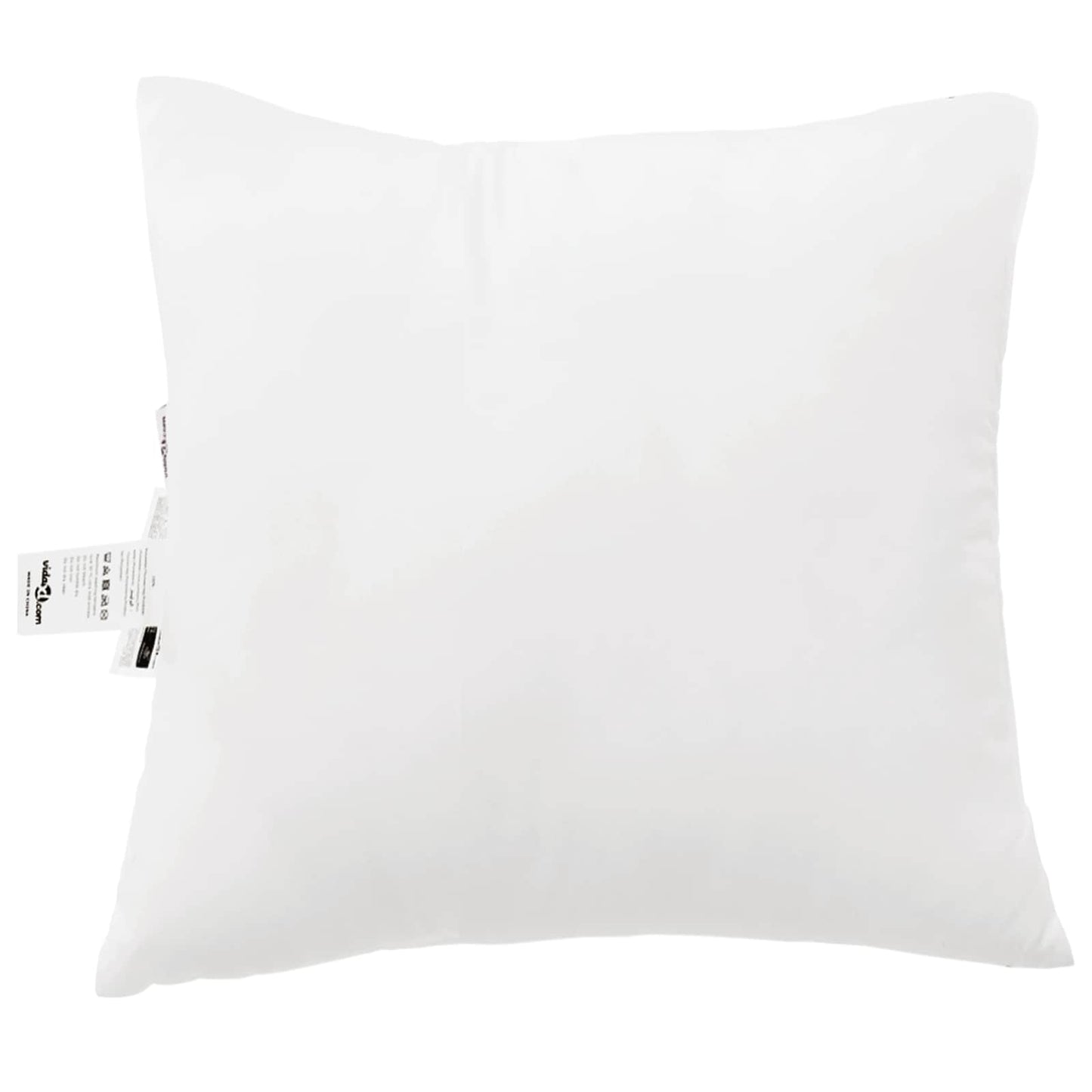 Duvet with pillows 3 pcs White Microfiber