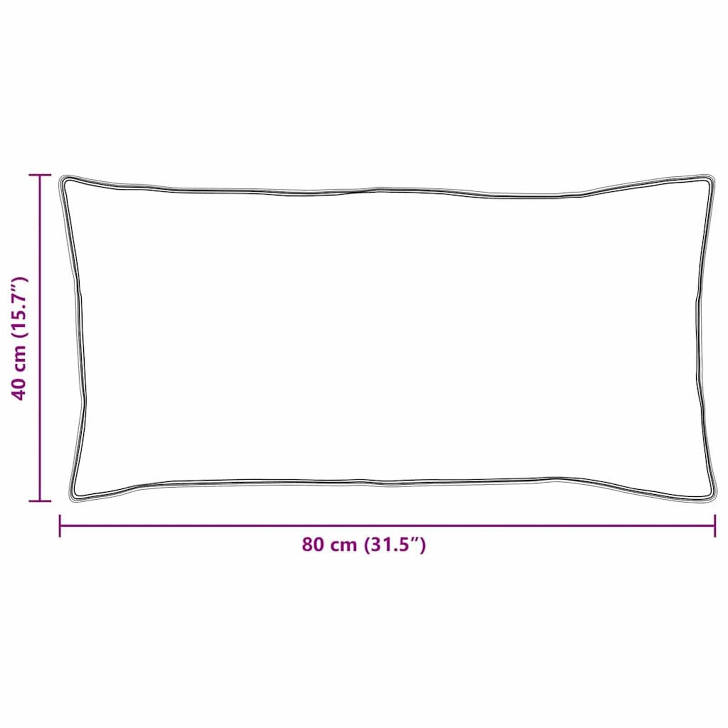 Winterbettdecke mit Kissen 3 pcs Weiß Mikrofaser