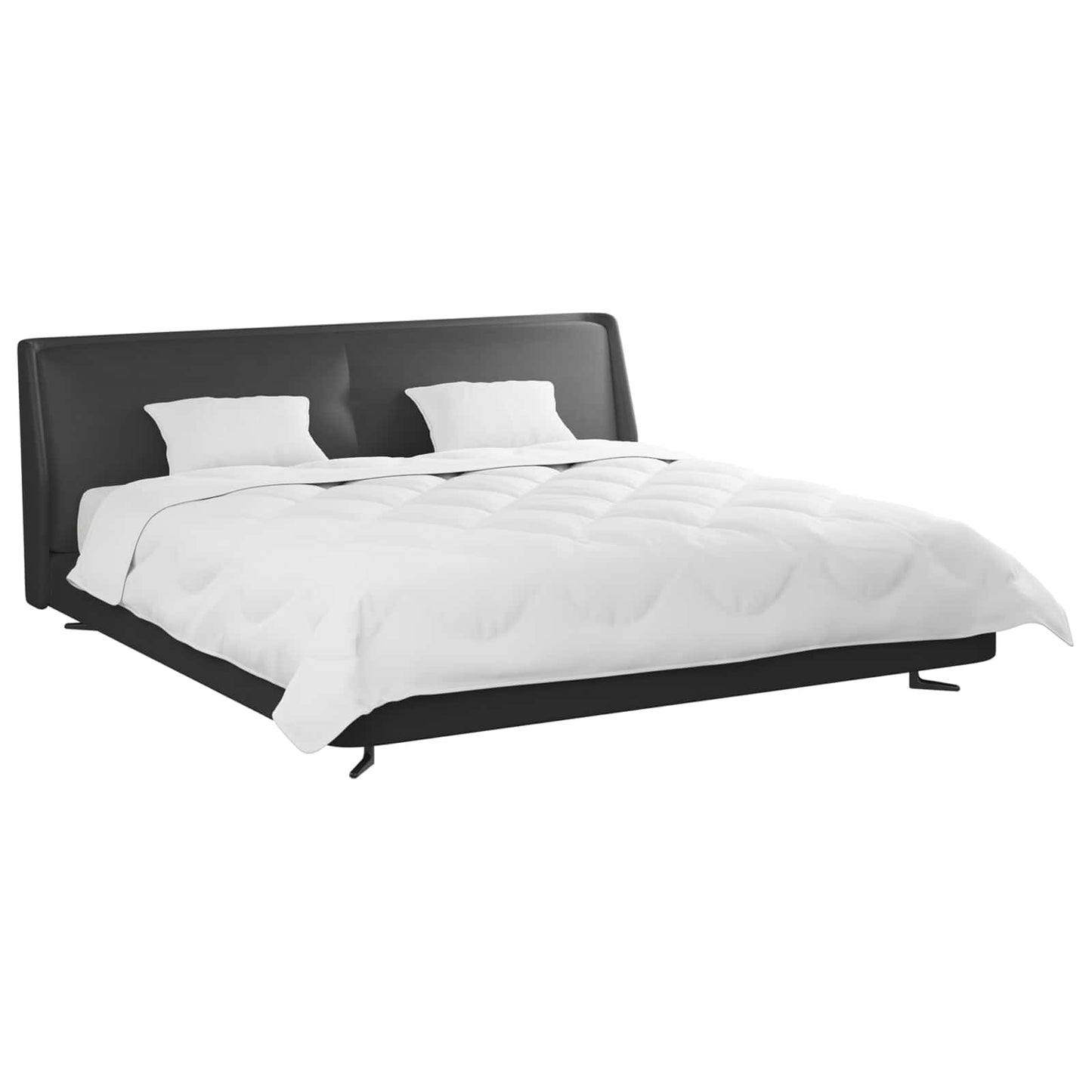 Duvet Set 3 pcs White Microfiber and Down Feathers