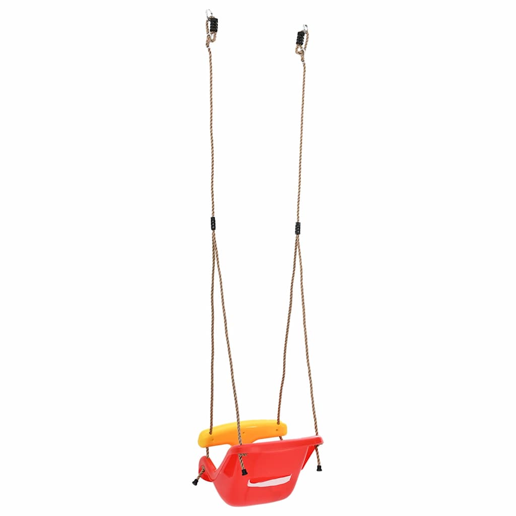 Baby Schaukel 2 pcs Rot 36 x 43 x 42 cm Kunststoff