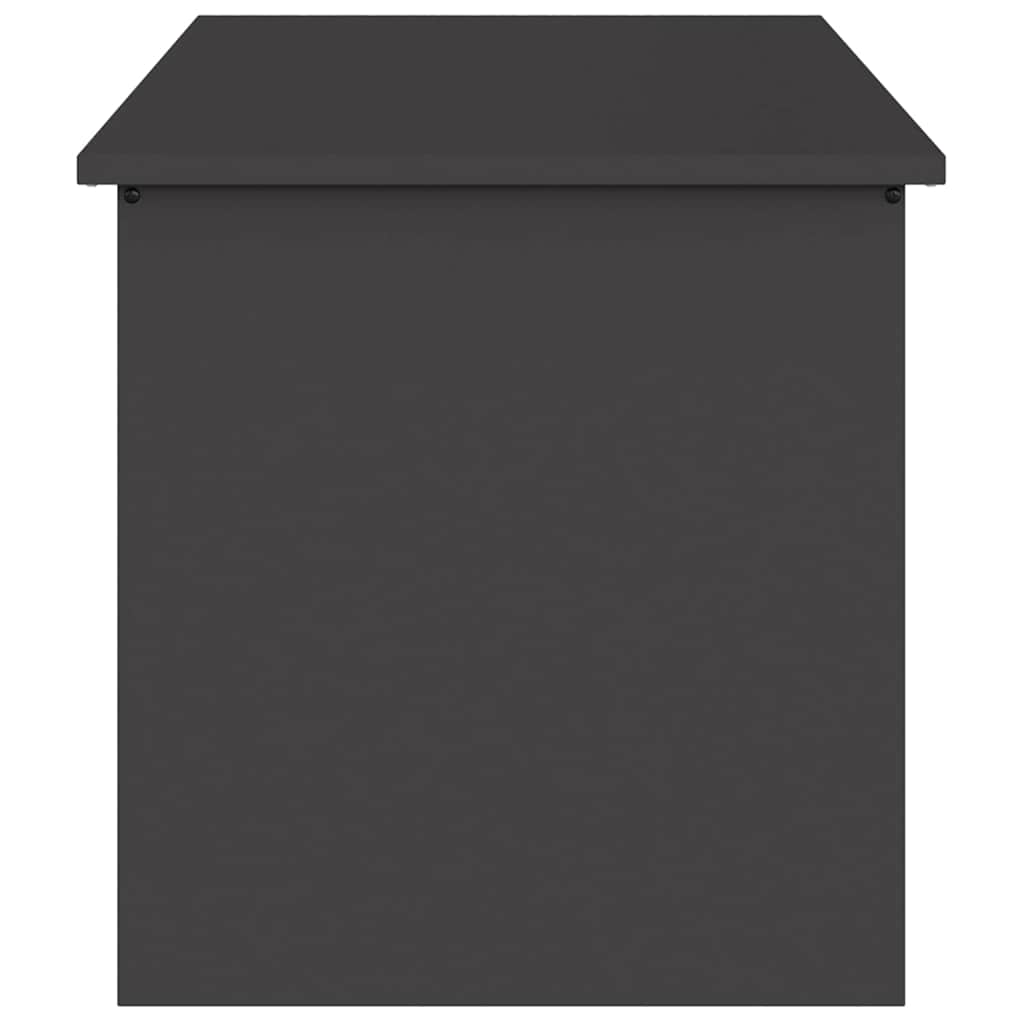 Außenlagerbox Schwarz 100 x 50,5 x 50 cm Stahl