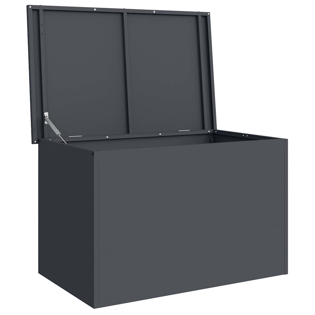 Außenlagerbox Anthrazit 80 x 50,5 x 50 cm Stahl