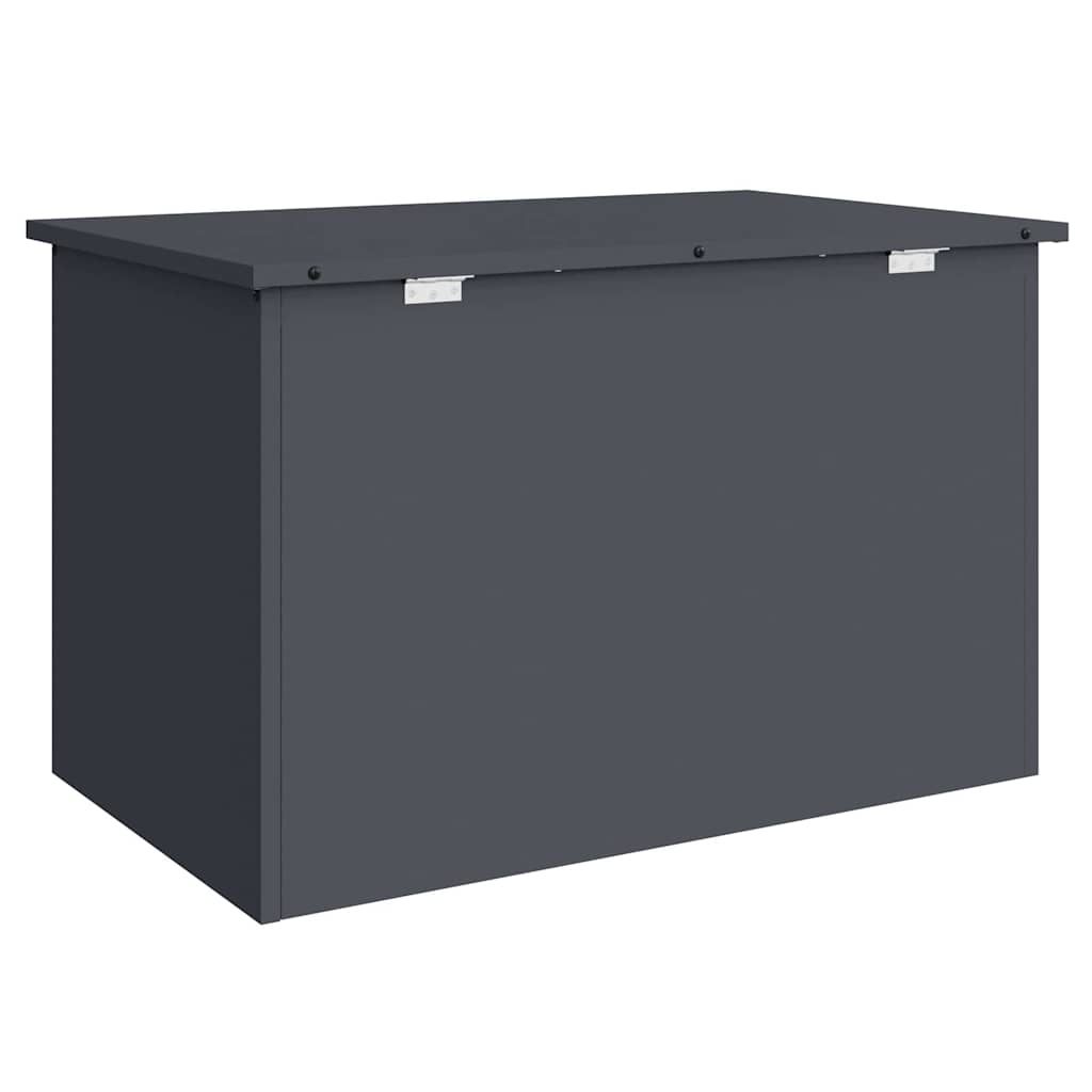 Außenlagerbox Anthrazit 80 x 50,5 x 50 cm Stahl