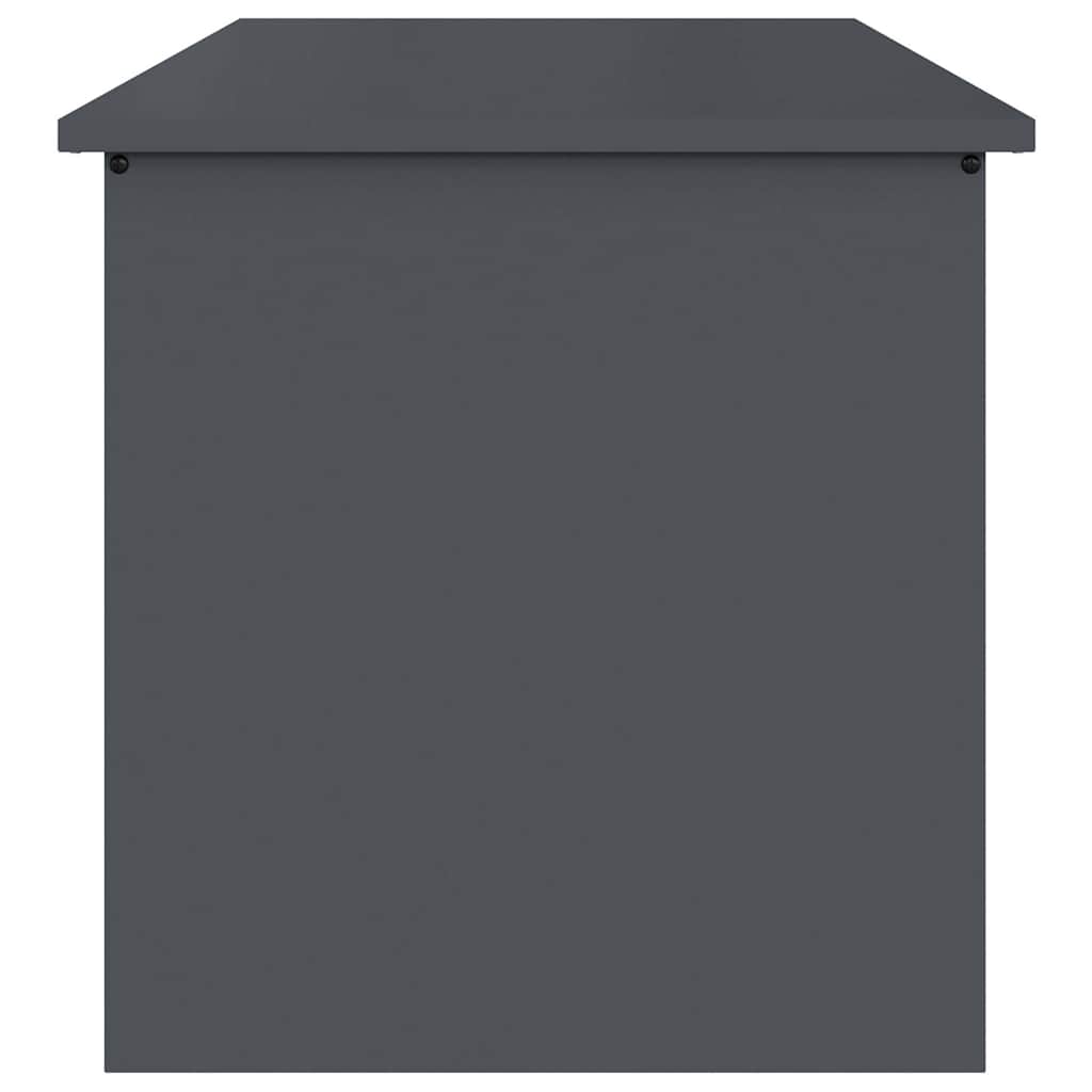 Außenlagerbox Anthrazit 80 x 50,5 x 50 cm Stahl
