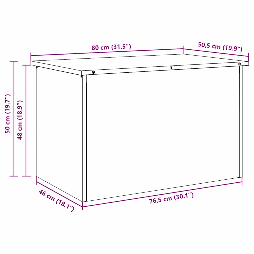 Boîte de rangement extérieure avec espace de rangement Olive Vert 80 x 50,5 x 50 cm Acier