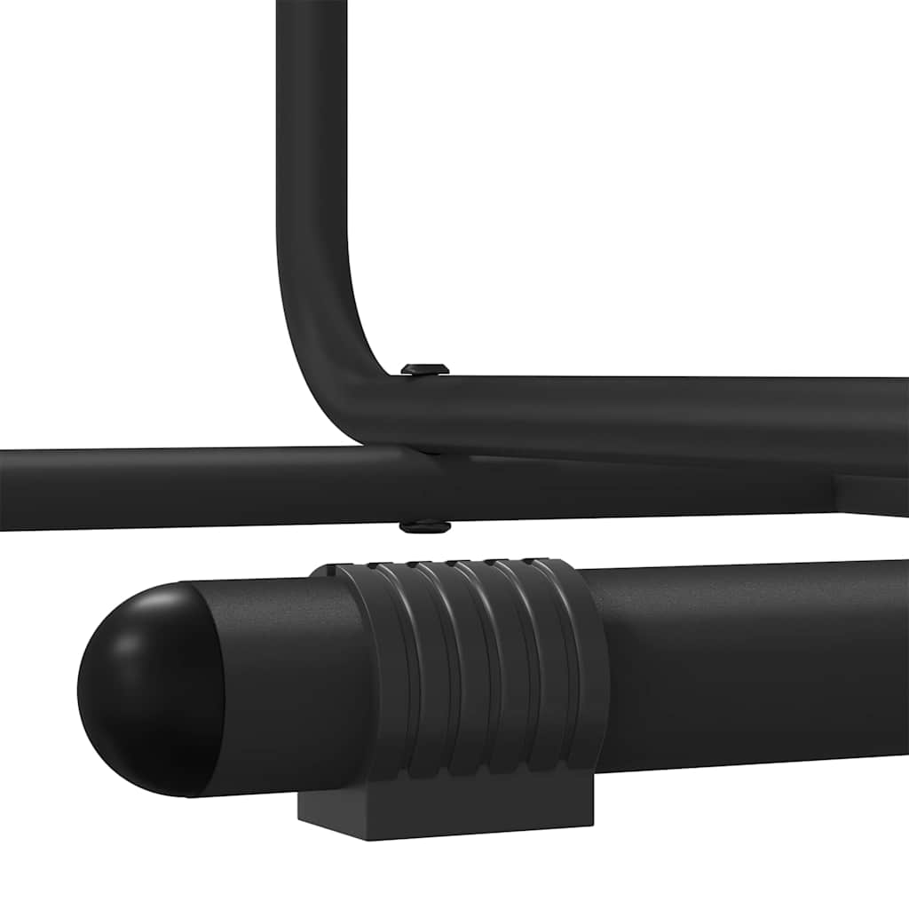 Garment Rack Black 62 x 48 x 158 cm Steel