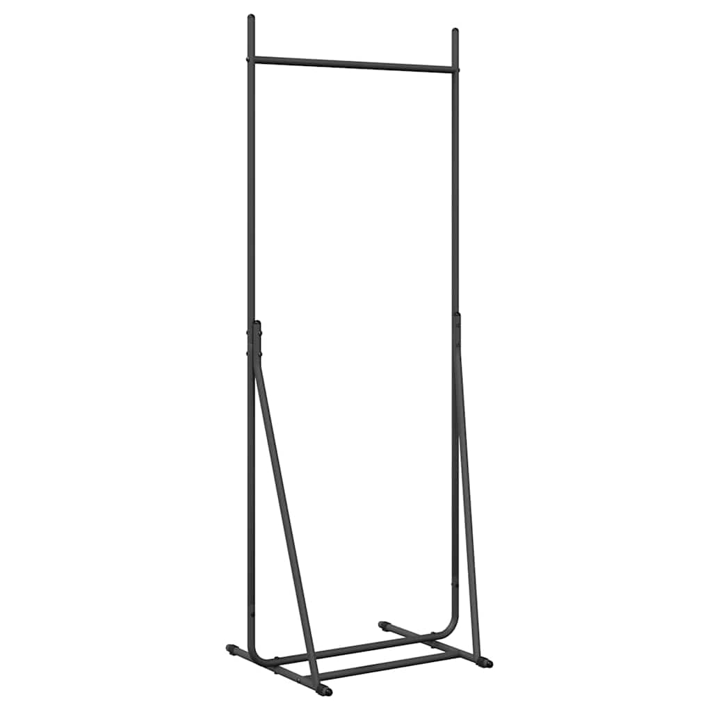 Garment Rack Black 62 x 48 x 158 cm Steel
