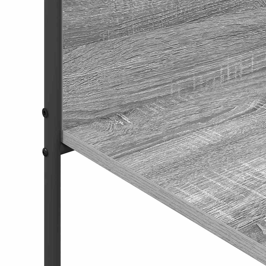 Porte-vêtements avec étagère Gris 120 x 44 x 160 cm Bois reconstitué