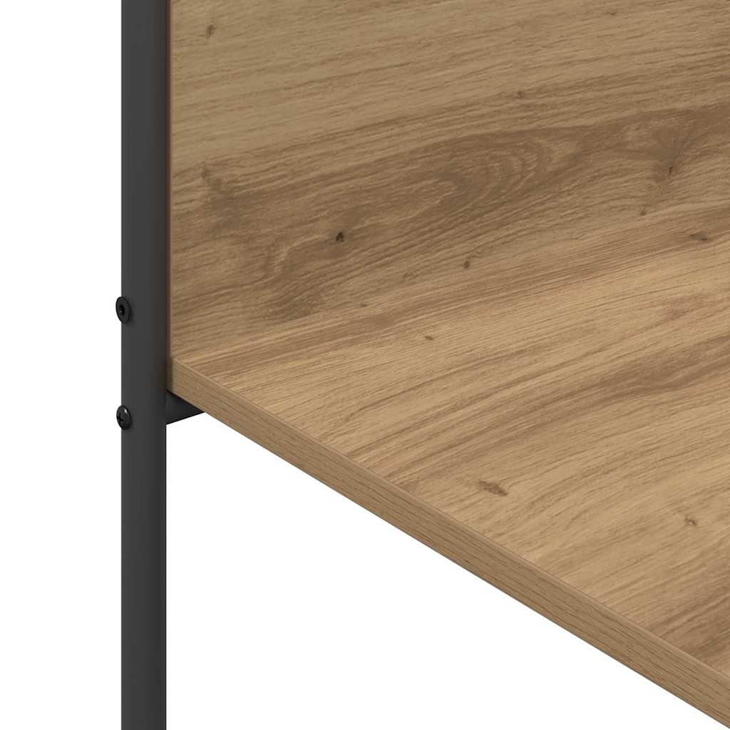 Portant avec étagère Beige 120 x 44 x 160 cm Bois d'ingénierie