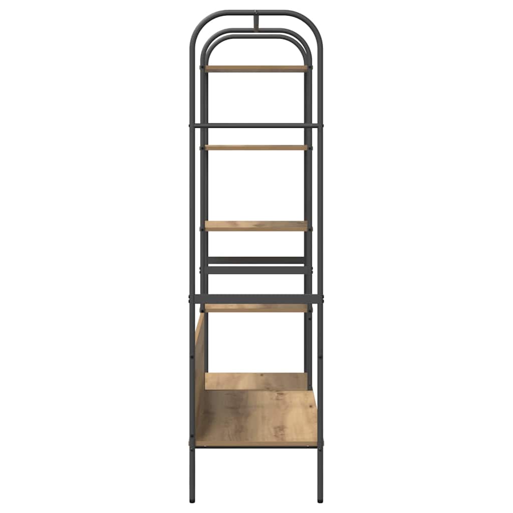 Portant avec étagère Beige 120 x 44 x 160 cm Bois d'ingénierie