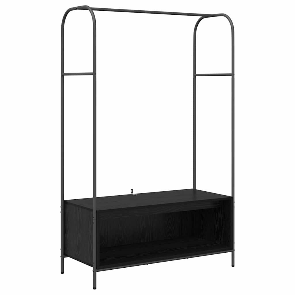 Garment Rack Black 100 x 44 x 160 cm Engineered Wood