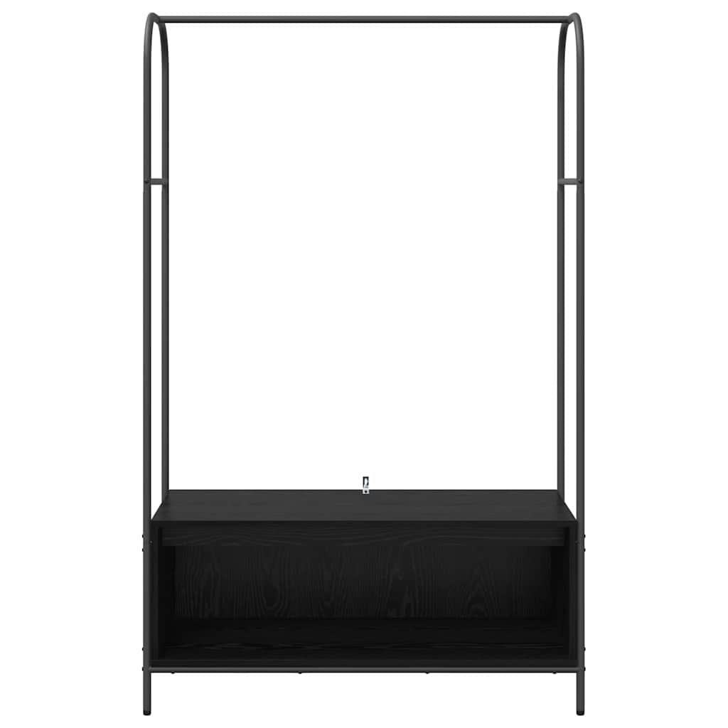 Garment Rack Black 100 x 44 x 160 cm Engineered Wood
