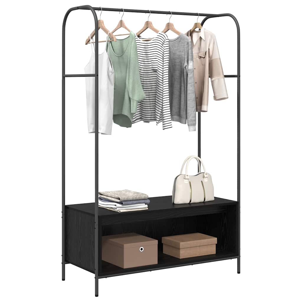 Garment Rack Black 100 x 44 x 160 cm Engineered Wood