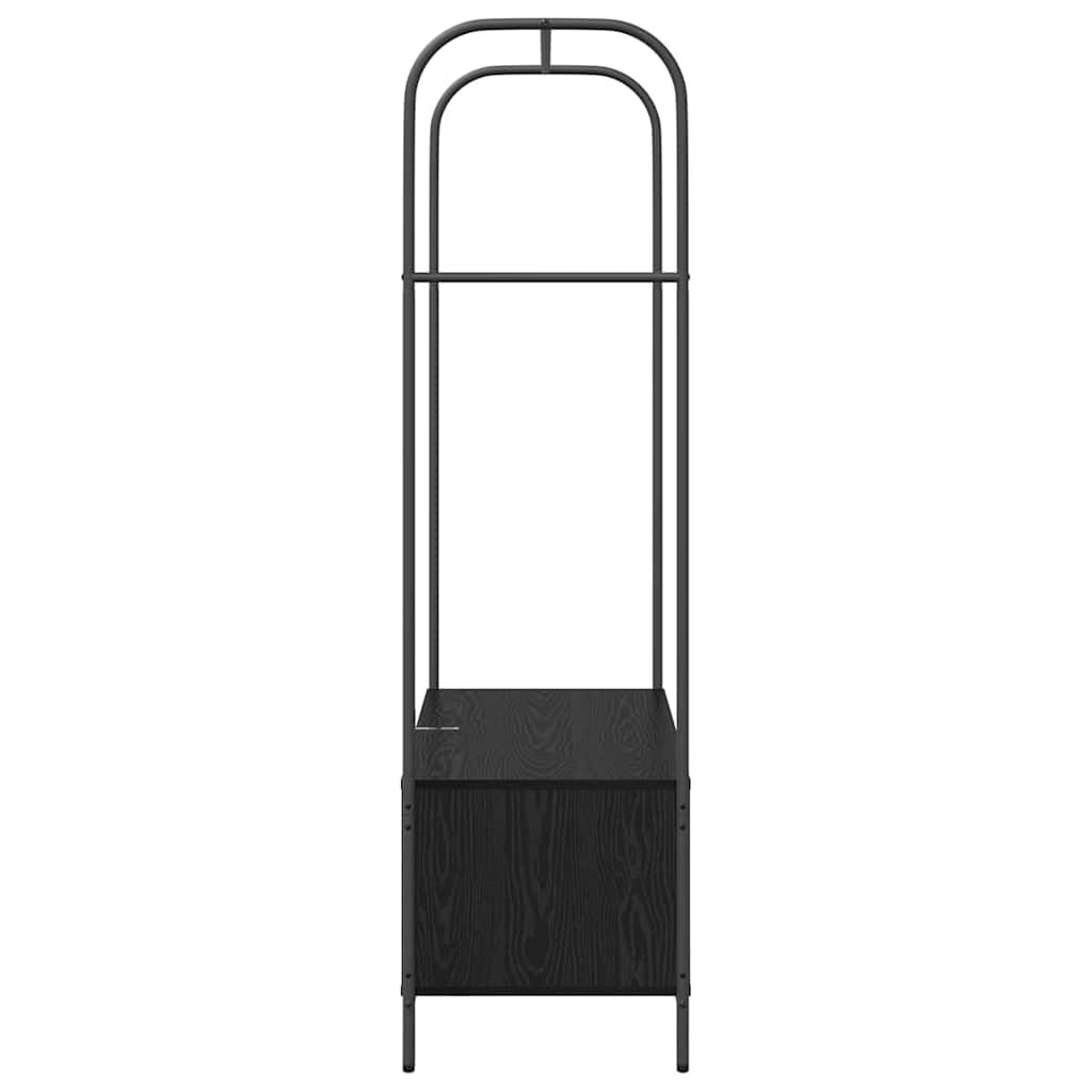 Garment Rack Black 100 x 44 x 160 cm Engineered Wood