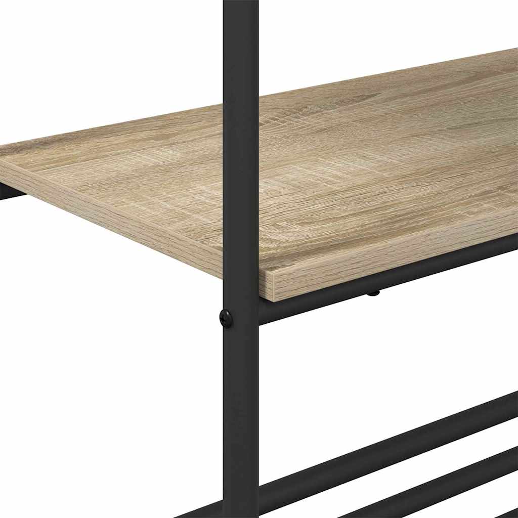 Portant chêne Sonoma 60 x 30 x 171 cm bois aggloméré