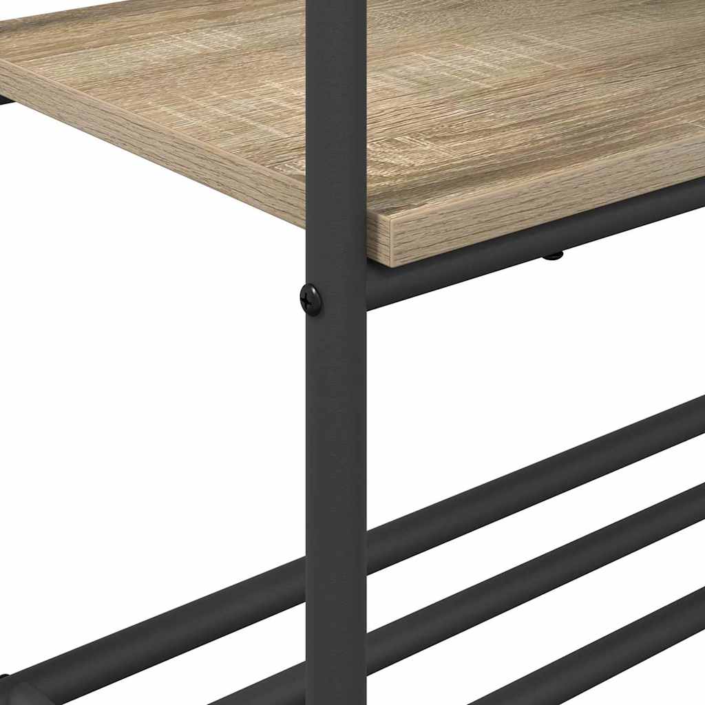 Garment Rack Sonoma Oak 77 x 30 x 171 cm Engineered Wood