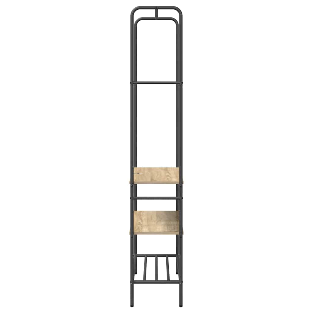 Garment Rack Sonoma Oak 77 x 30 x 171 cm Engineered Wood