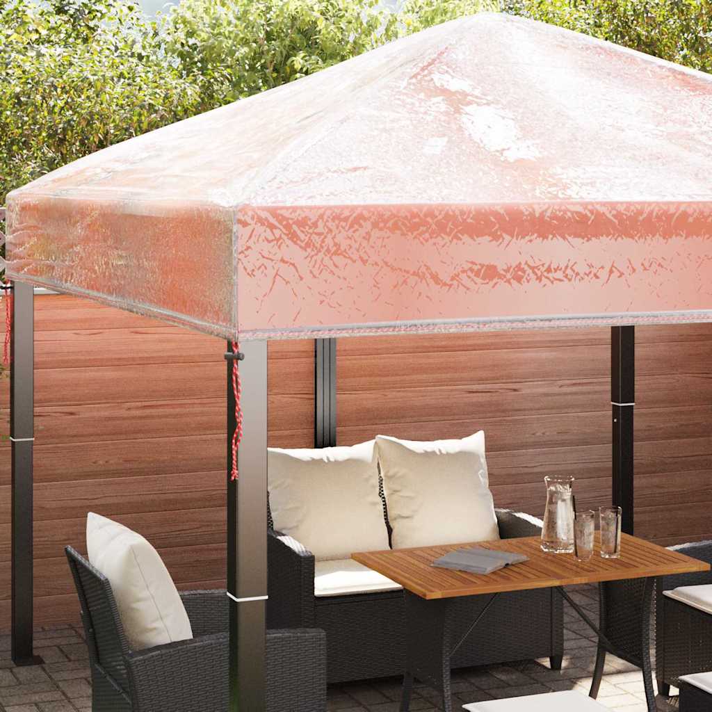 Ersatzbezug für Pavillon Transparent 3 x 3 m PVC