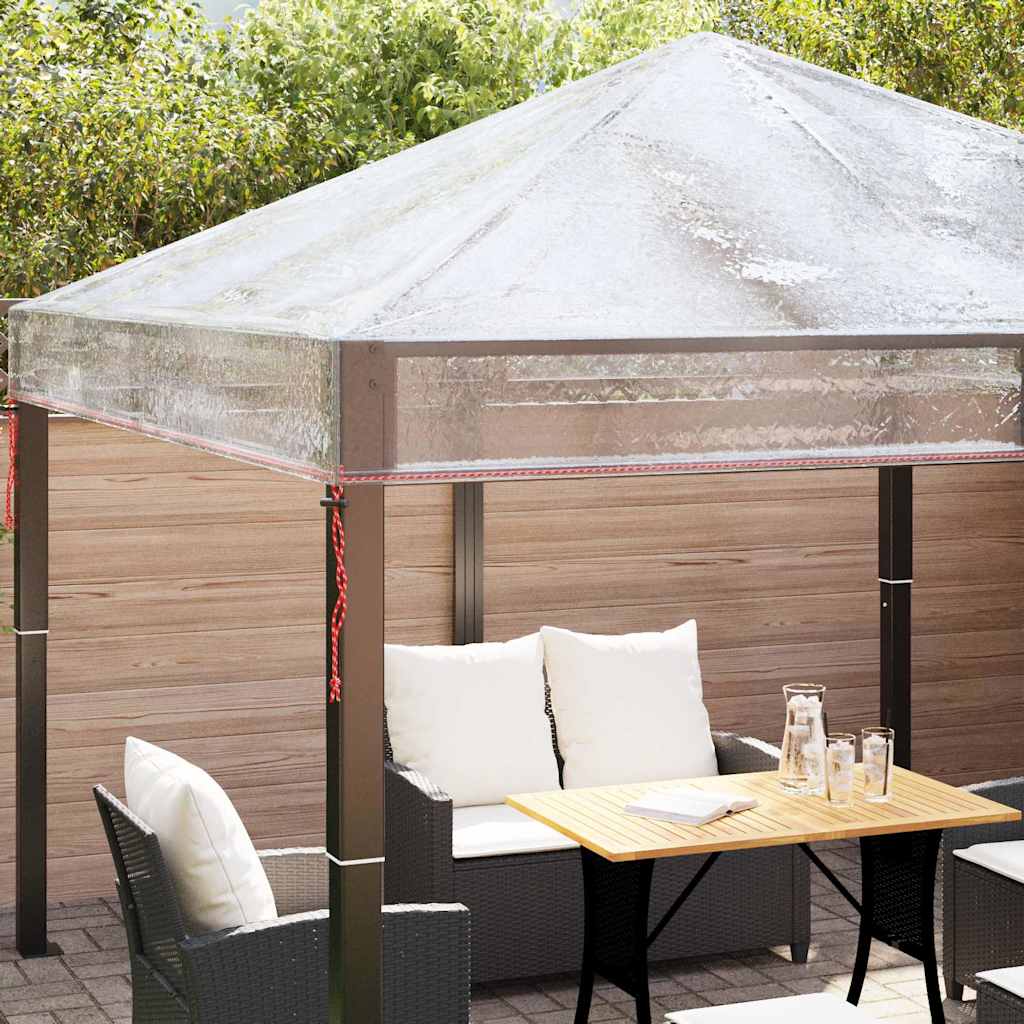 Ersatzbezug für Pavillon Transparent 3 x 3 m PVC