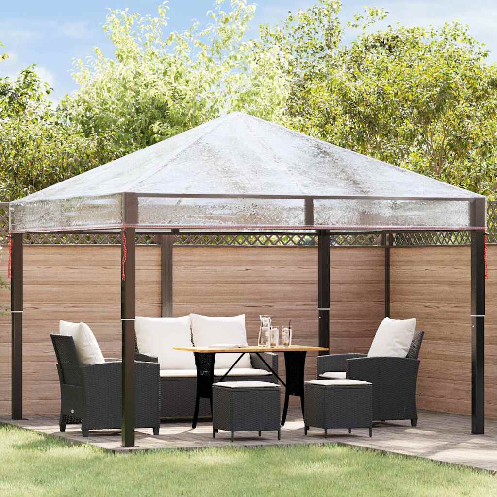 Ersatzbezug für Pavillon Transparent 3 x 3 m PVC