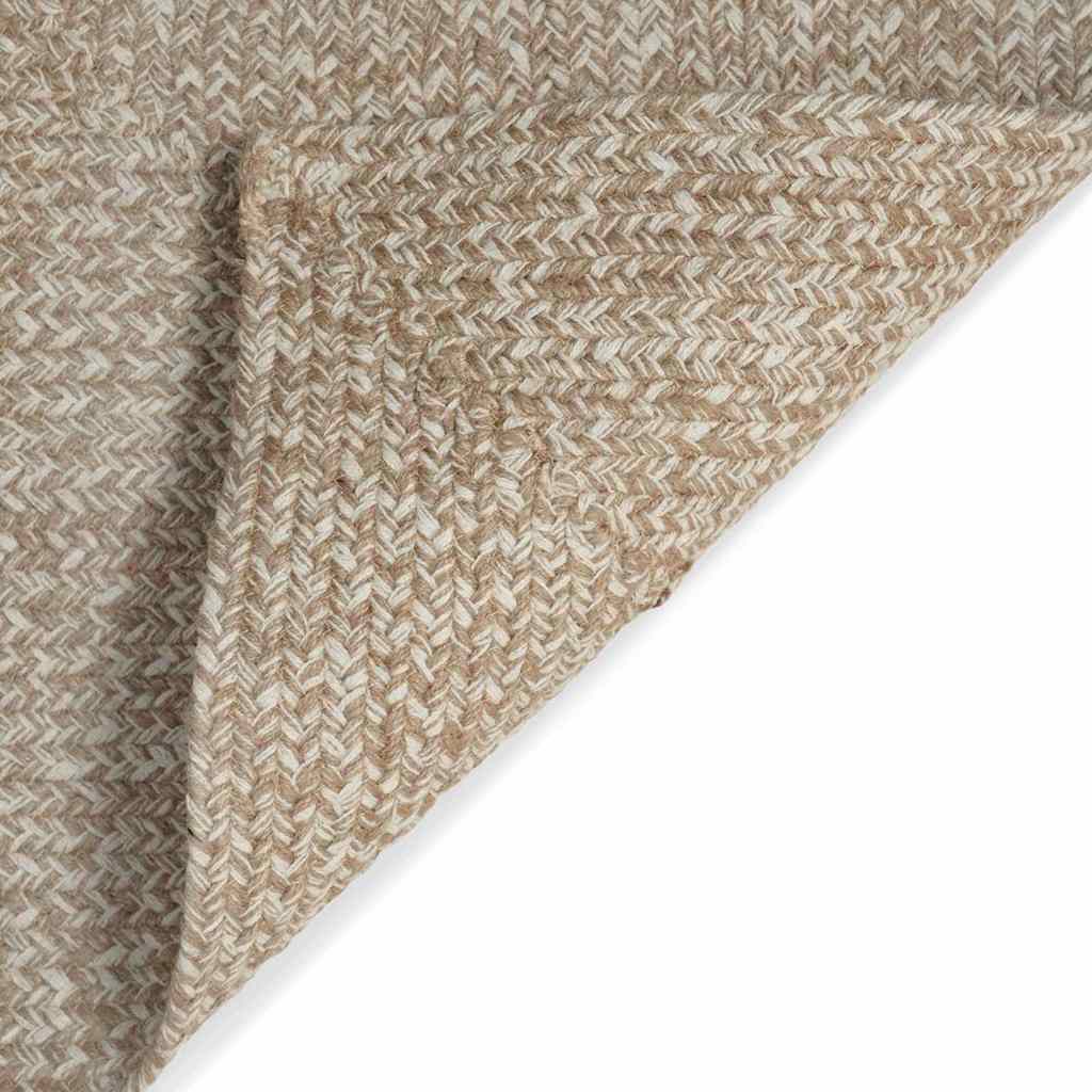 Area Rugs Natural and White 200 x 290 cm Jute