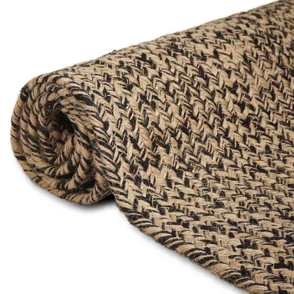Bereichsteppiche Natürlich und Schwarz 200 x 290 cm Jute