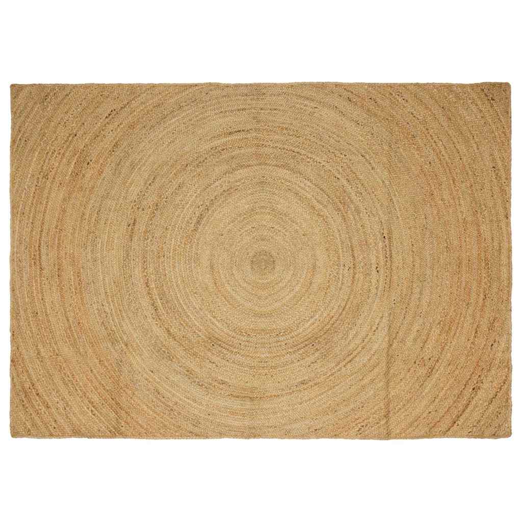 Area Rugs Rectangular Brown 240 x 340 cm Jute